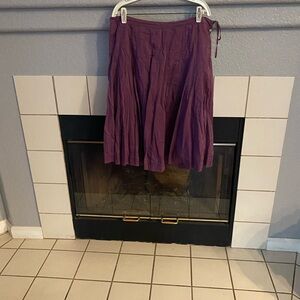 Lucky Brand purple skirt size L.